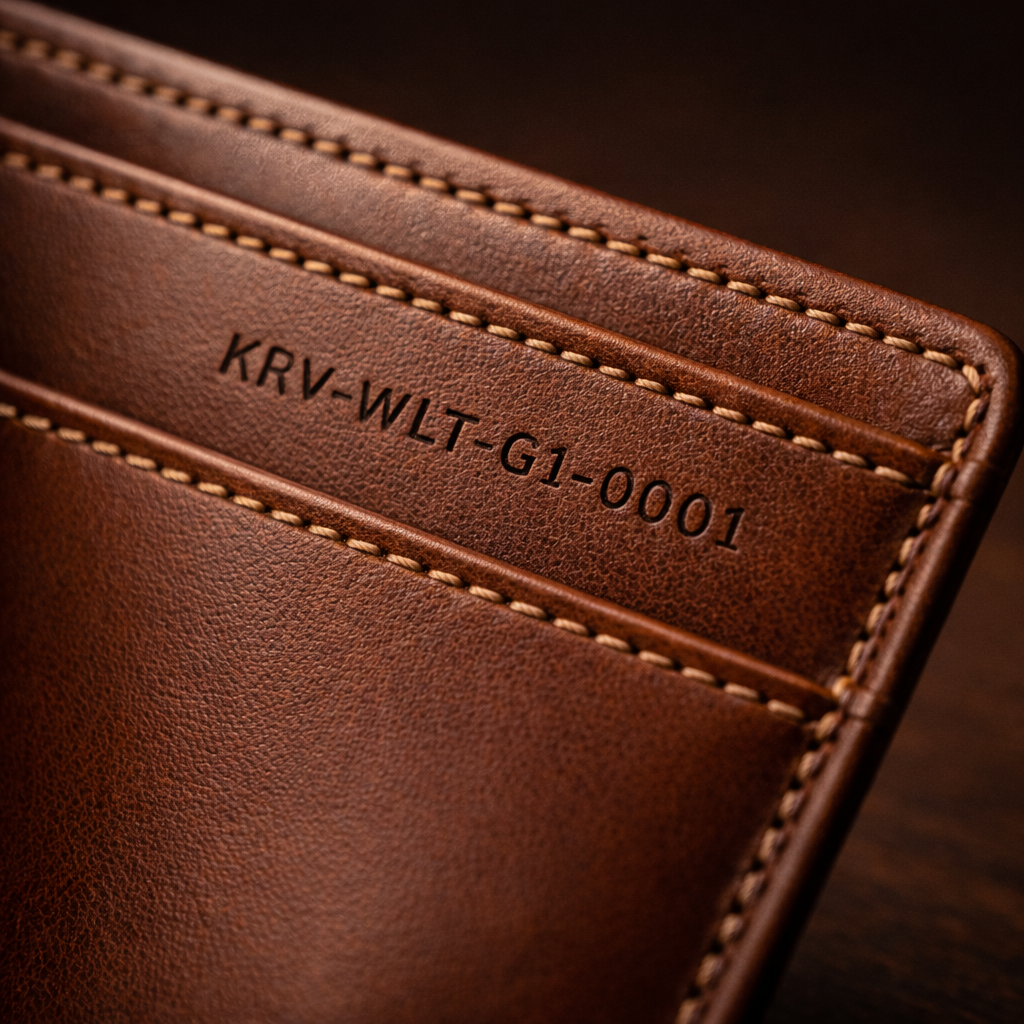 Grabado del número de serie